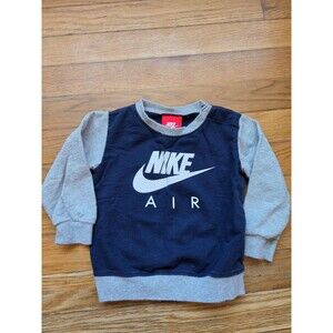 Nike Air Crewneck Sweatshirt cotton blue gray size 12 months